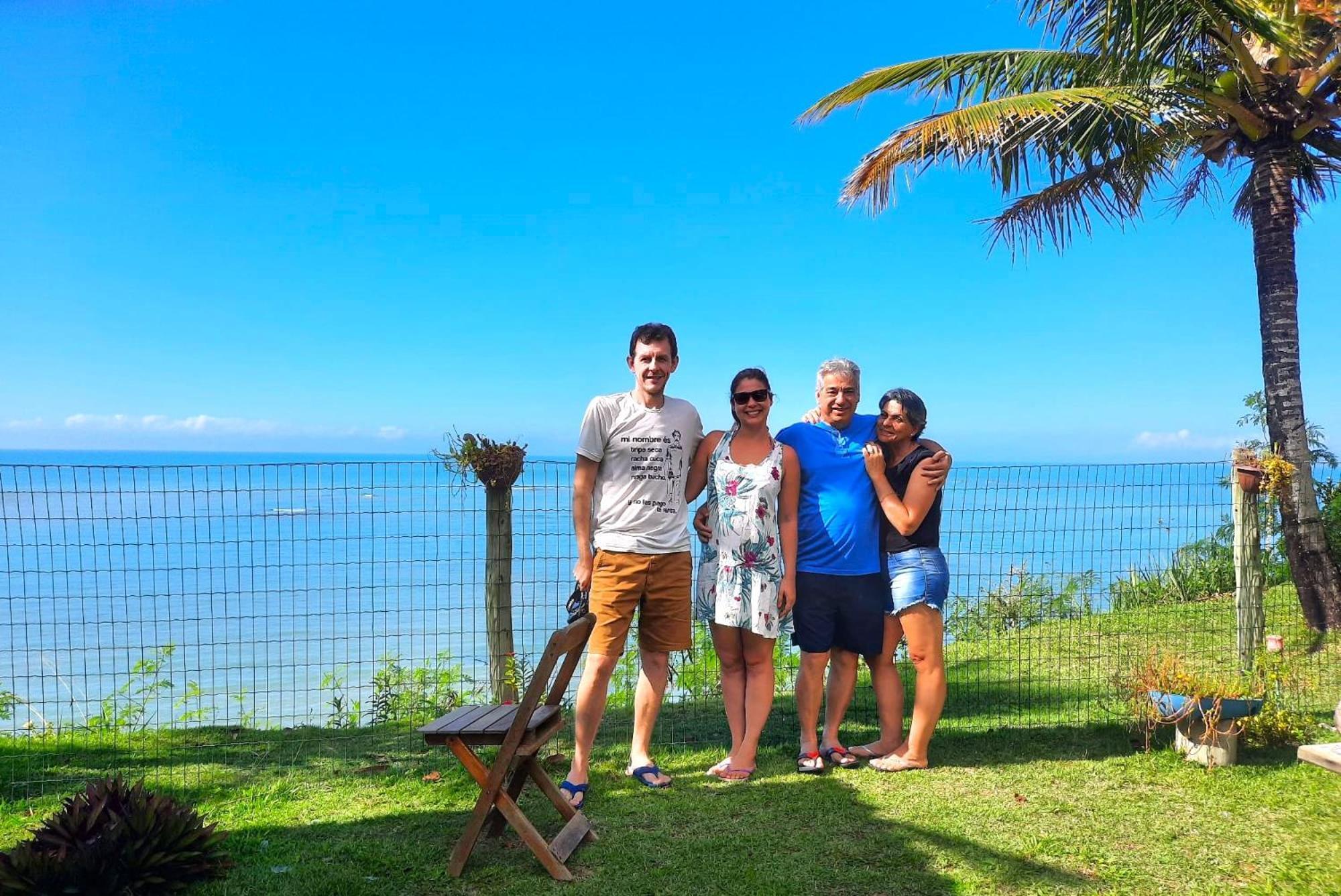 Paraiso Azul Com Vistas Maravilhosas Cumuruxatiba Exteriér fotografie